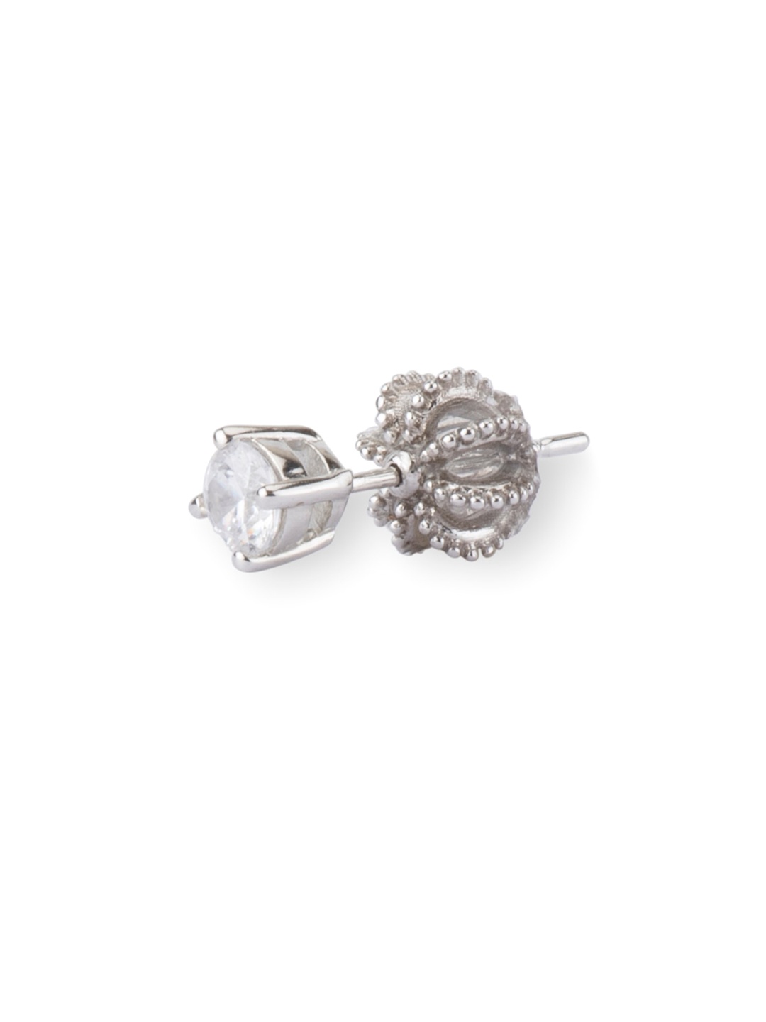 

Juicy Couture Cubic Zirconia Studded Single Stud Earring, Silver