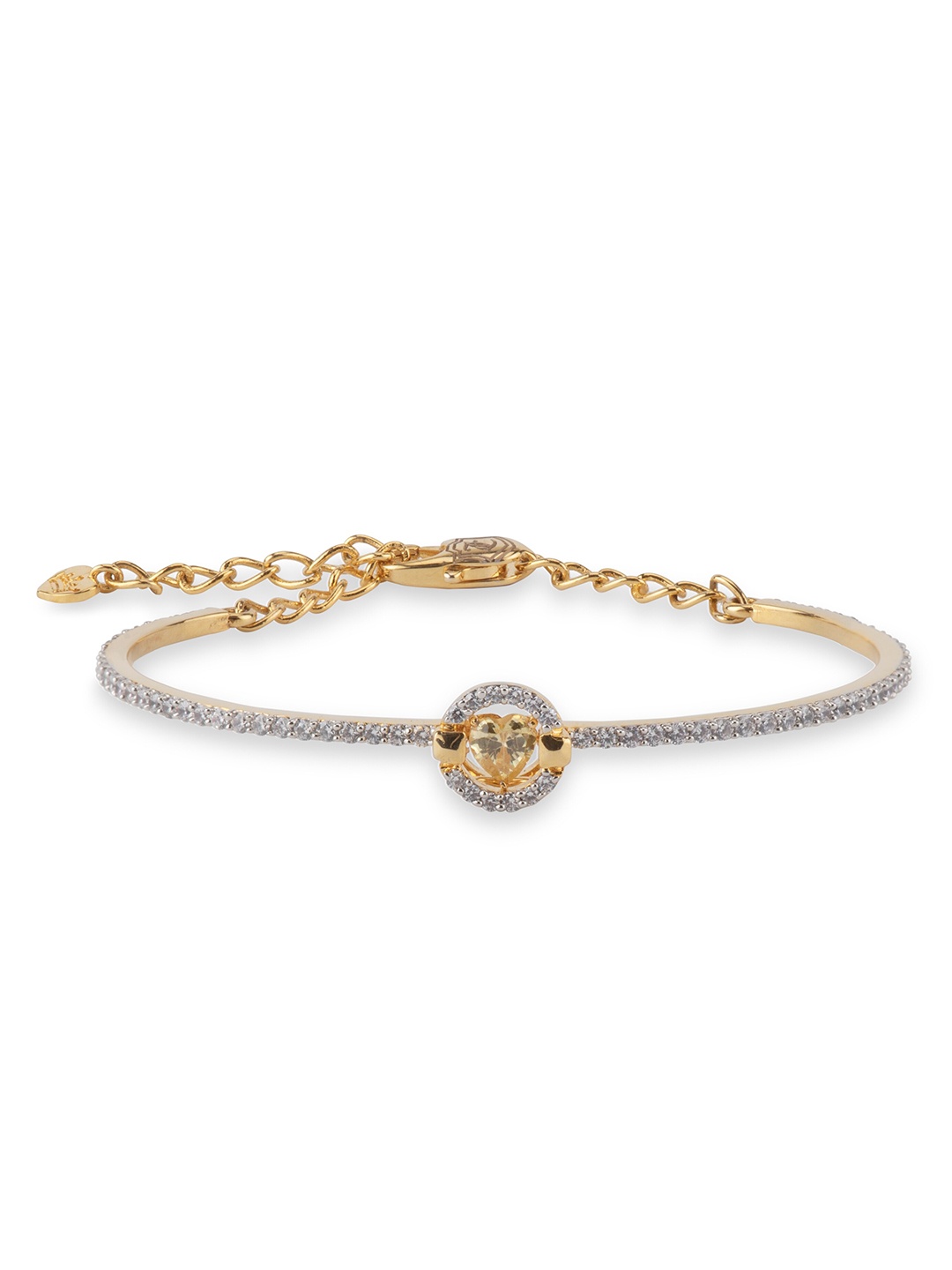 

Juicy Couture Cubic Zirconia Link Bracelet, Gold