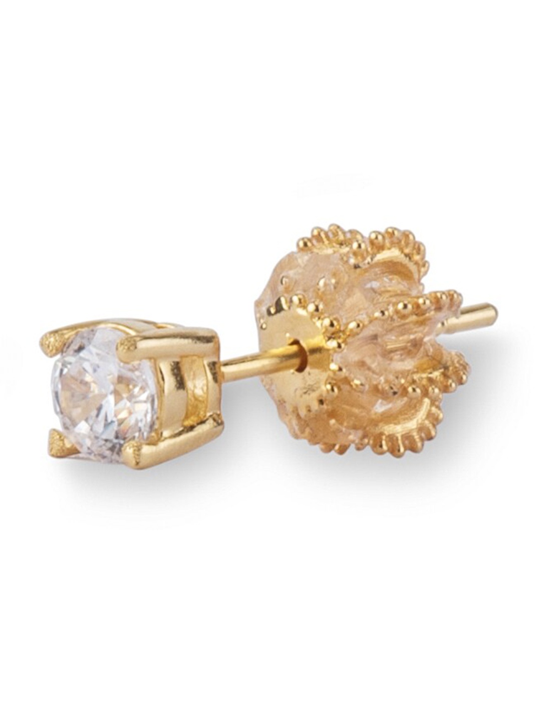 

Juicy Couture Cubic Zirconia Studded Single Stud Earring, Gold