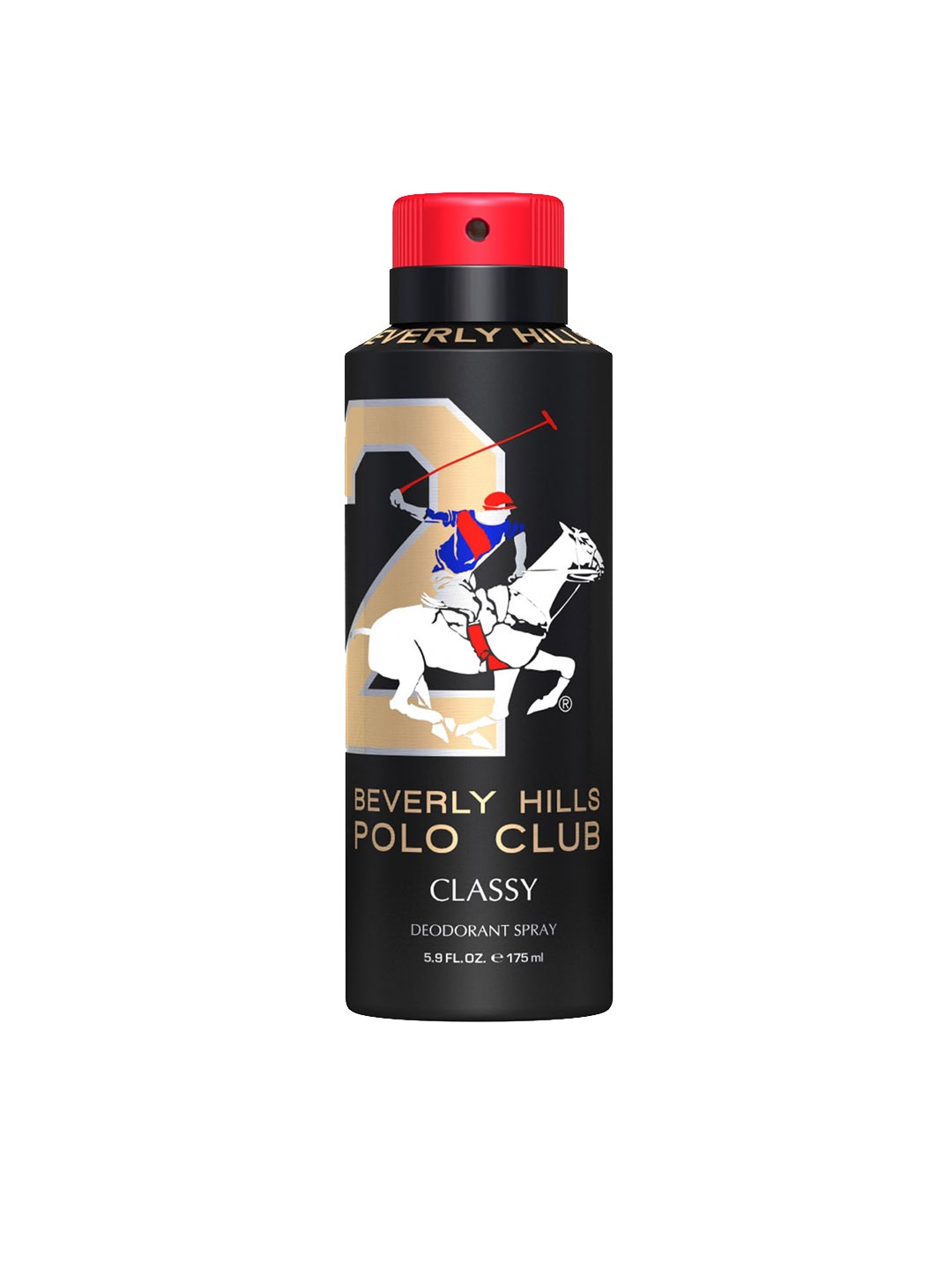 

Beverly Hills Polo Club Men Classy Deodorant Spray - 175ml, Black
