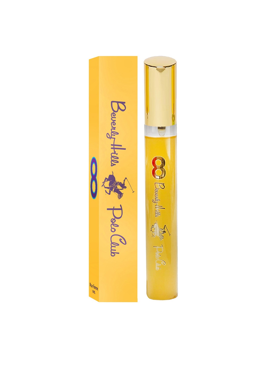 

Beverly Hills Polo Club Women No. 8 Long Lasting Eau De Parfum - 16ml, Yellow