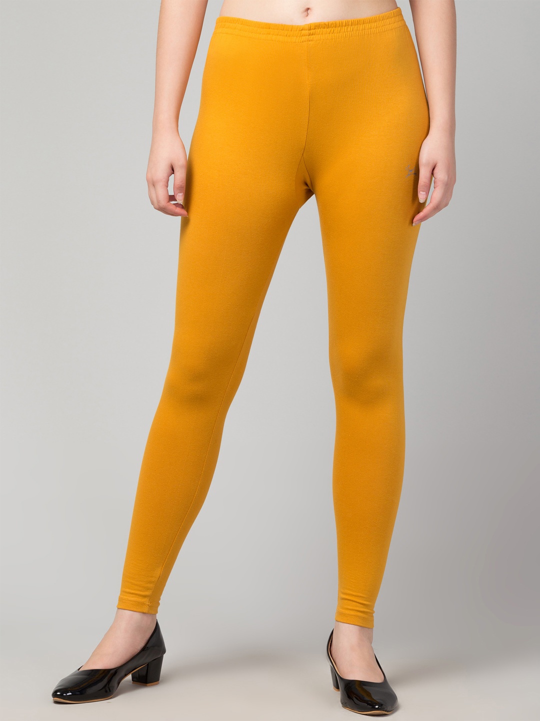 

Trend Level Ankle-Length Leggings, Mustard