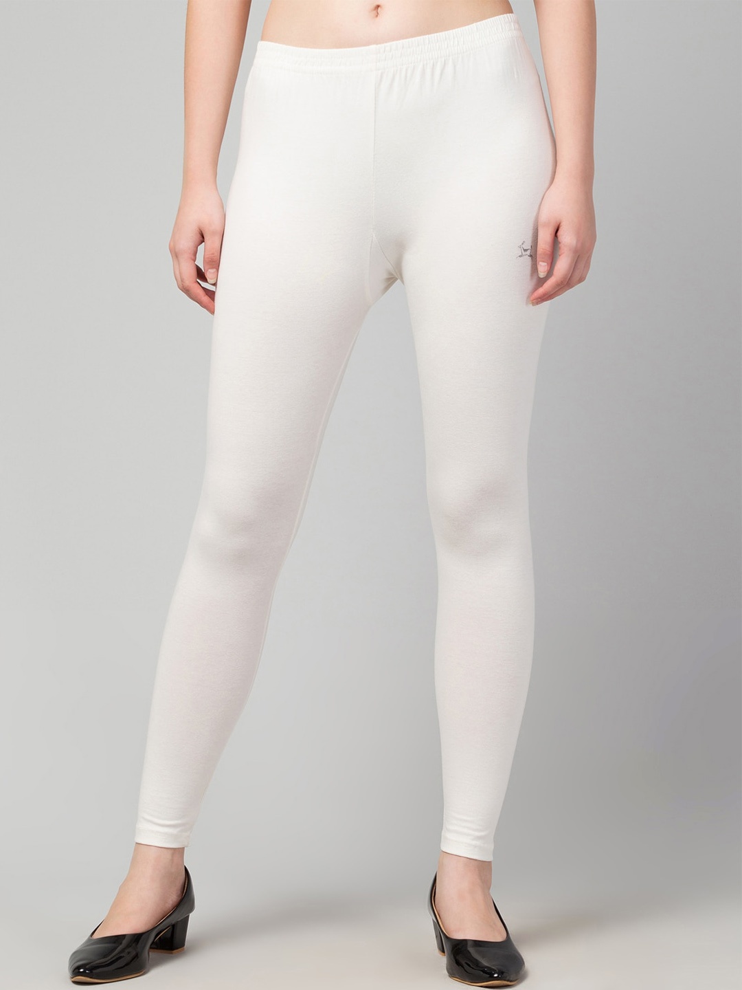 

Trend Level Ankle-Length Leggings, Off white