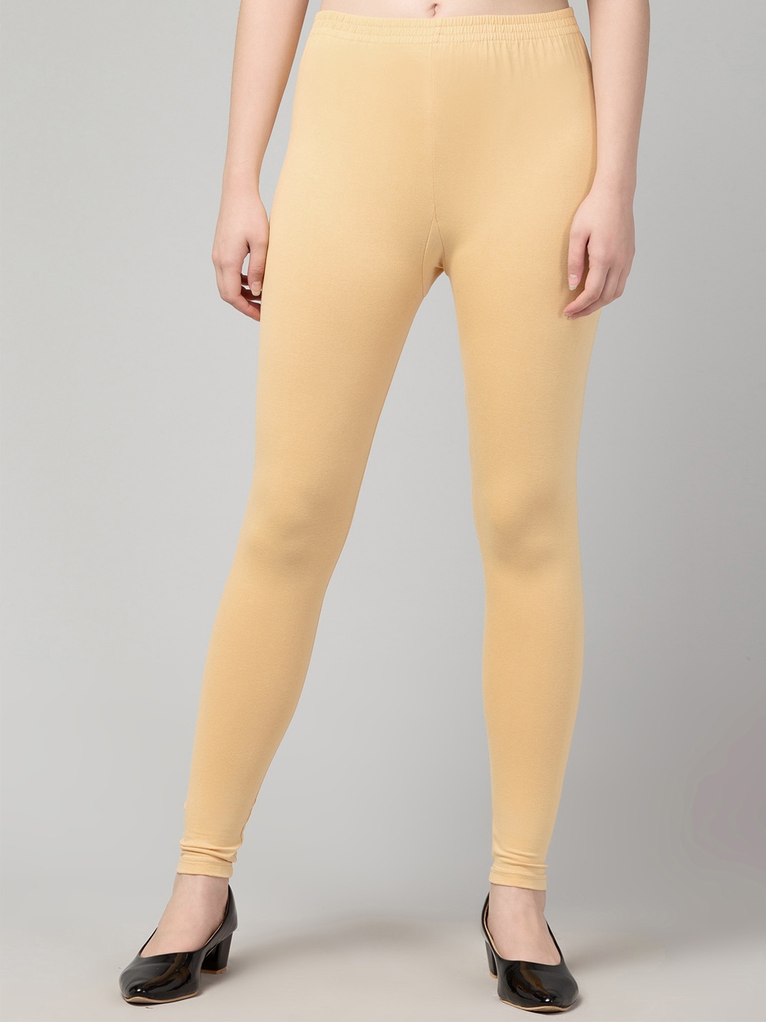 

Trend Level Ankle-Length Leggings, Beige