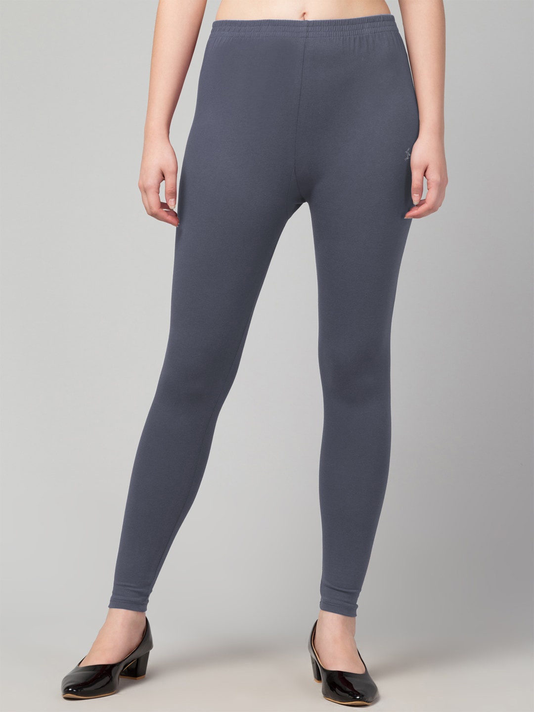 

Trend Level Ankle-Length Leggings, Grey