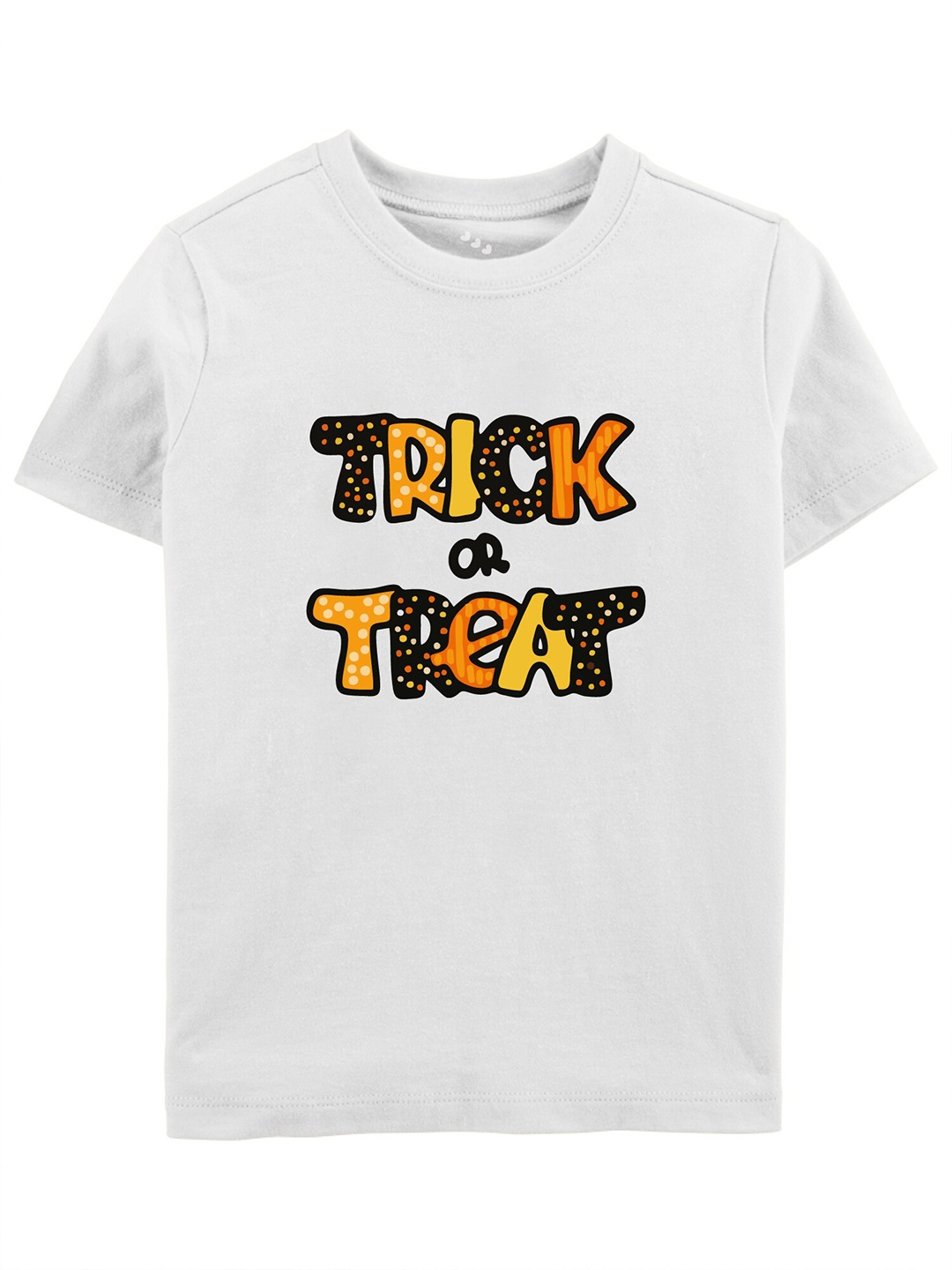 

Zeezeezoo Kids Typography Printed Cotton T-shirt, White