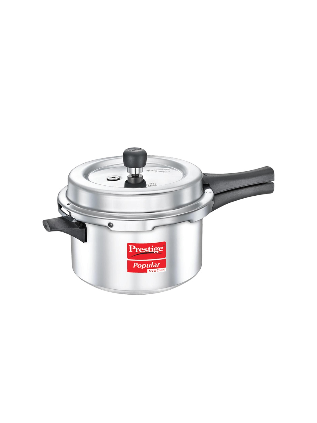 

Prestige Popular Svachh Aluminium Spillage Control Pressure Cooker 4 L, Silver