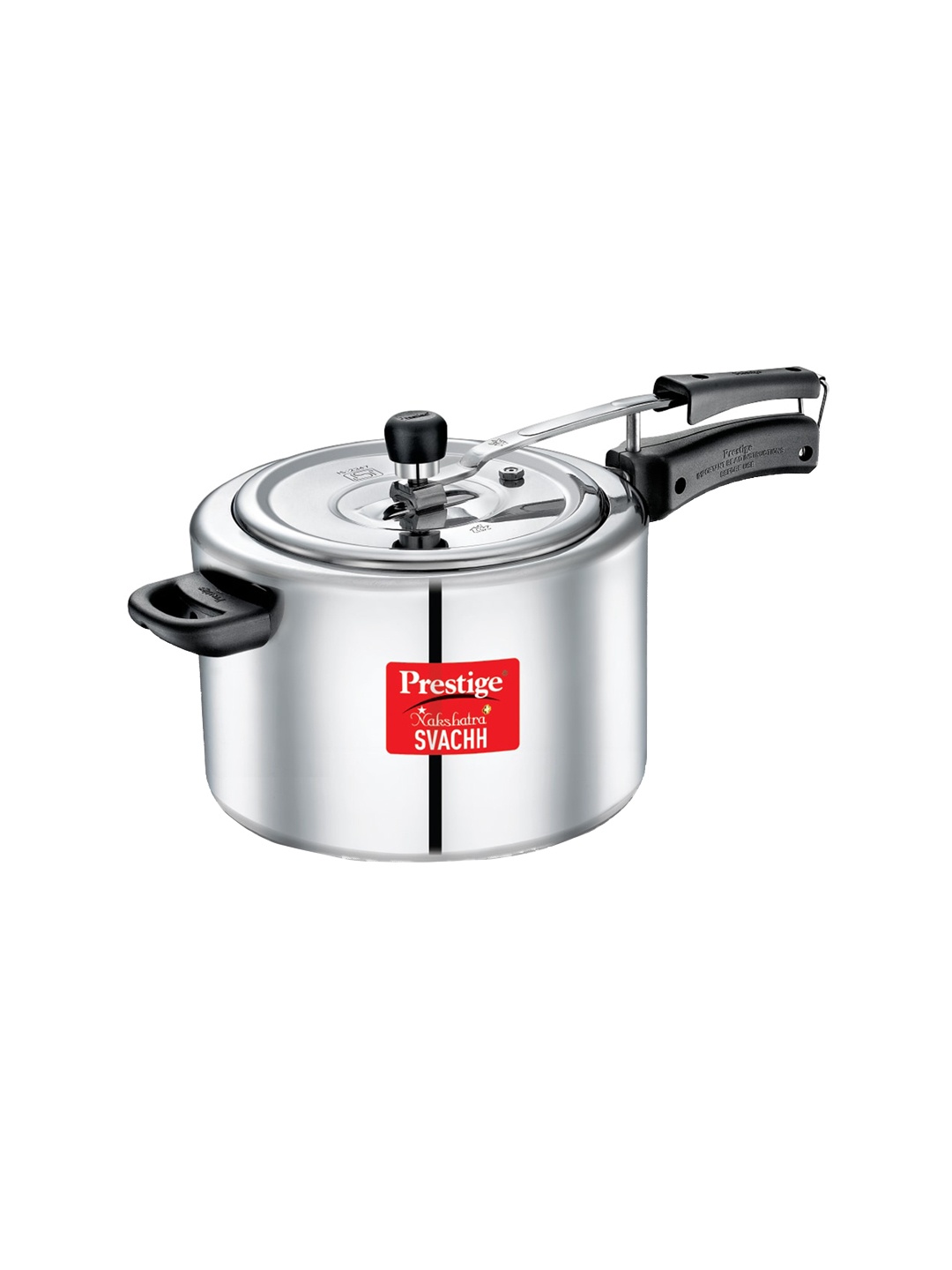 

Prestige Nakshatra Plus Svachh Pressure Cooker With Deep Lid, Silver