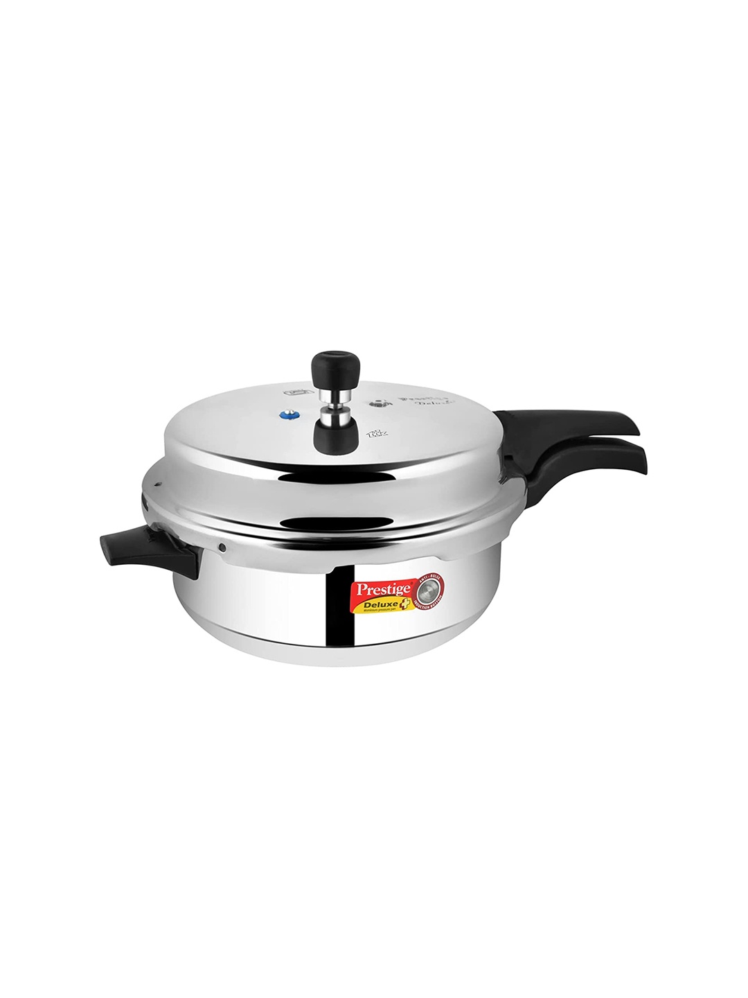 

Prestige Deluxe Plus Silver Toned Aluminium Pressure Cooker 3 L
