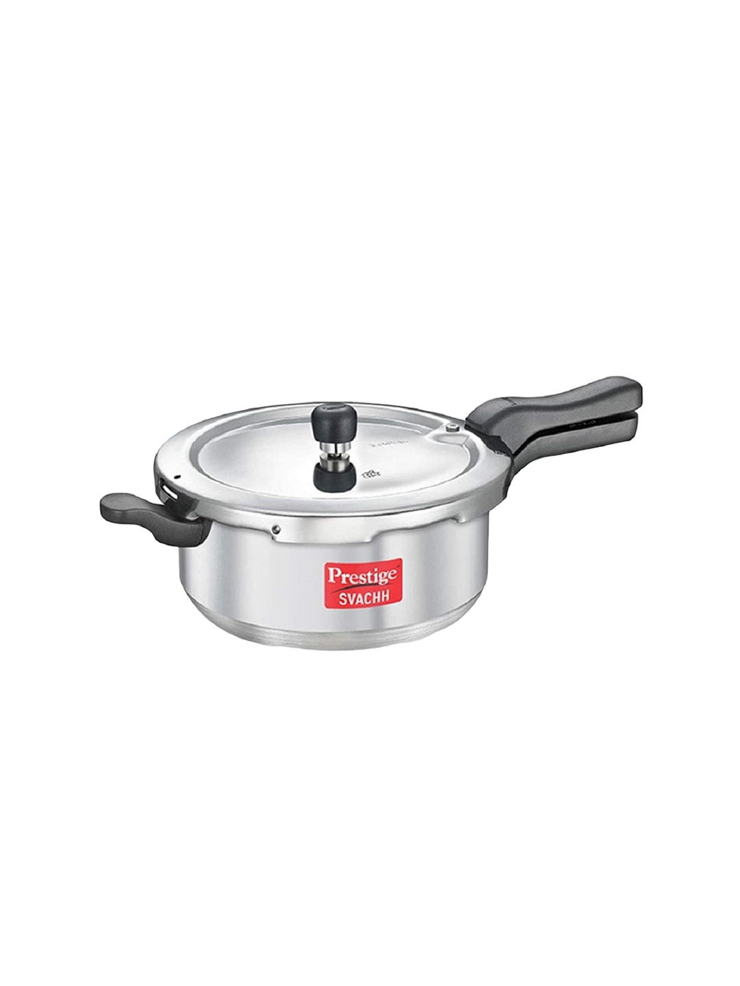 

Prestige Svachh Silver-Toned Anti Bulge Induction Base Deep Pan Pressure Cooker 5 L