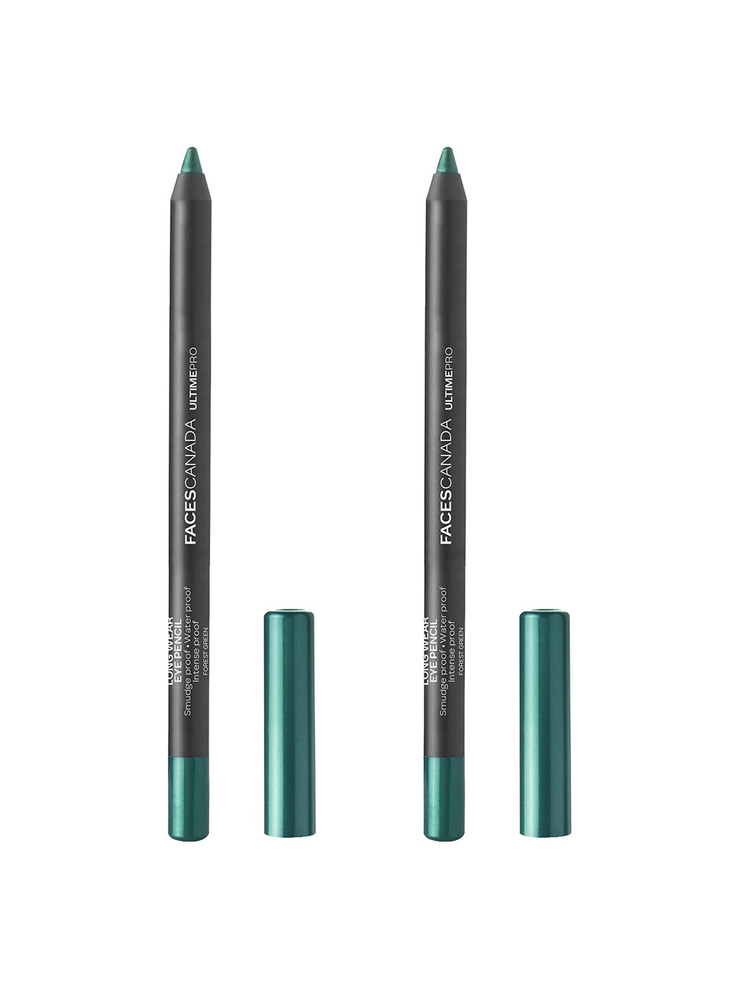 

FACES CANADA Set of 2 Ultime Pro Long Wear Smudge-Proof Eye Pencil - Forest Green 10