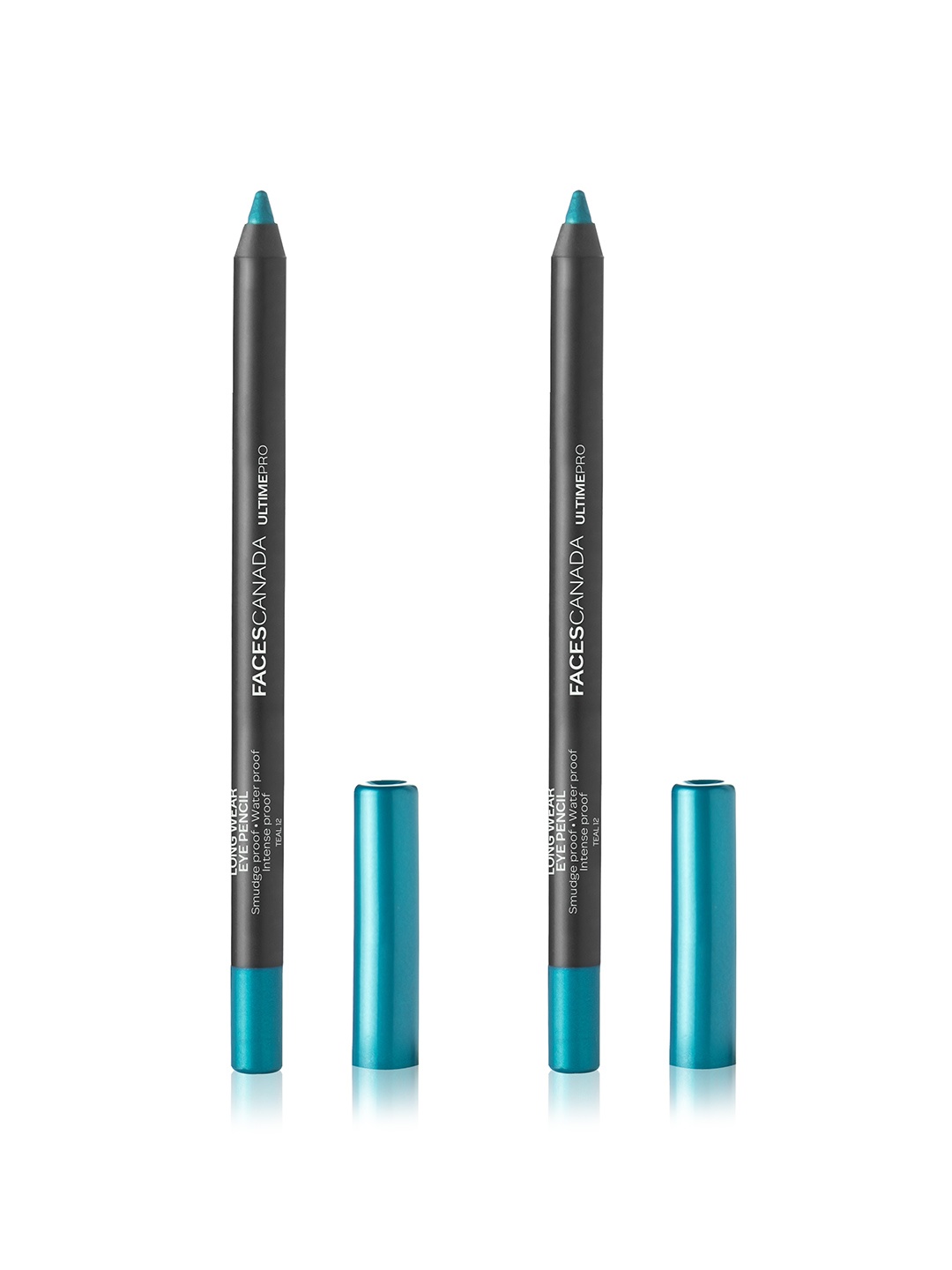 

FACES CANADA Set of 2 Ultime Pro Long Wear Smudge-Proof Eye Pencil - Teal 12