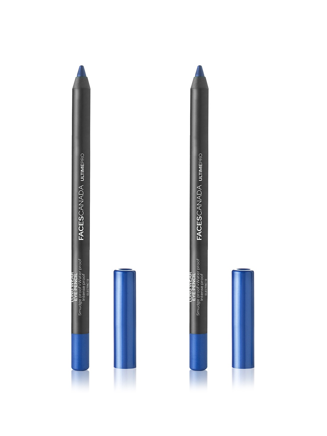 

FACES CANADA Set of 2 Ultime Pro Long Wear Smudge-Proof Eye Pencil - Electric 13, Blue