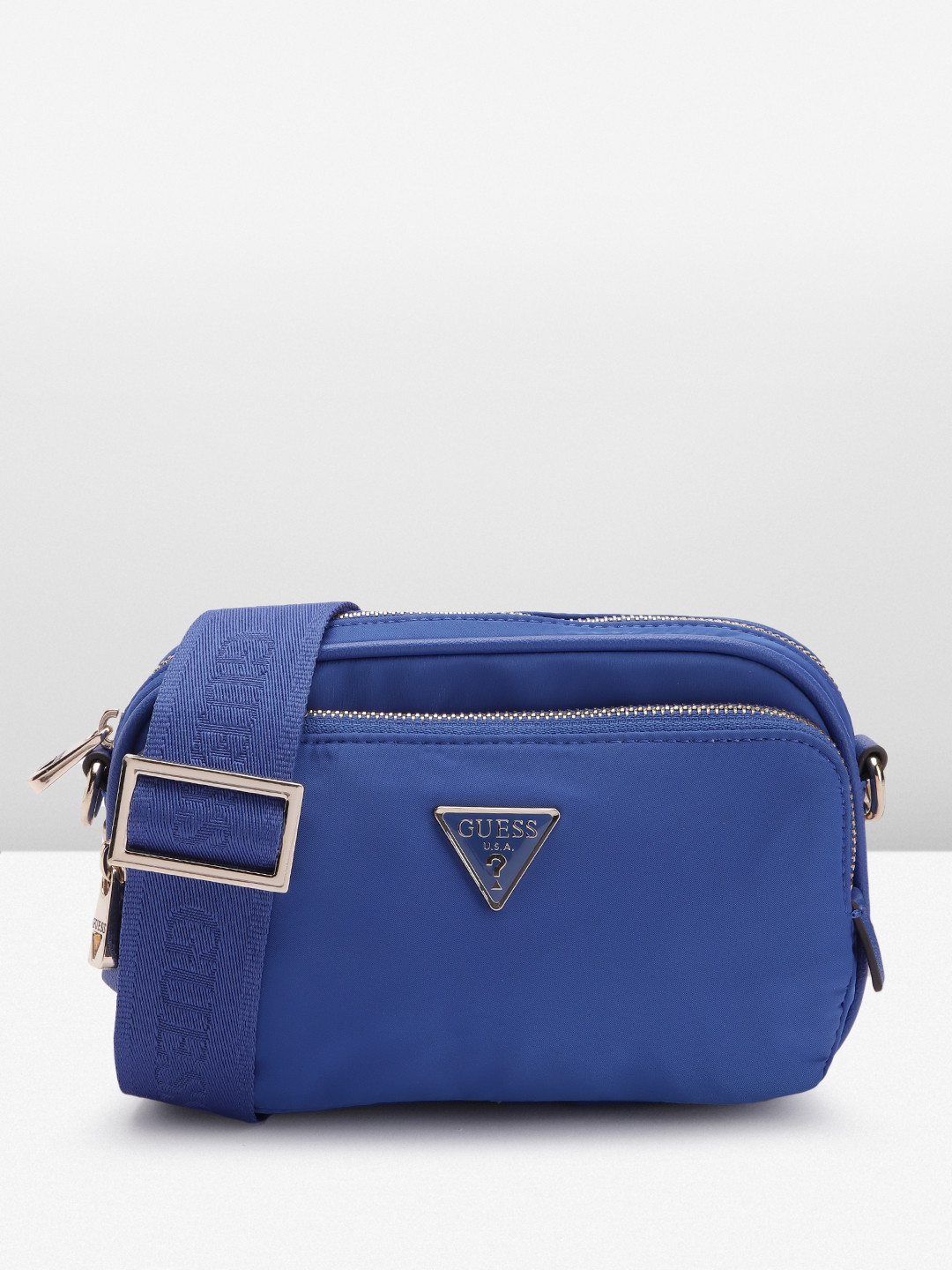

GUESS Structured Sling Bag, Blue
