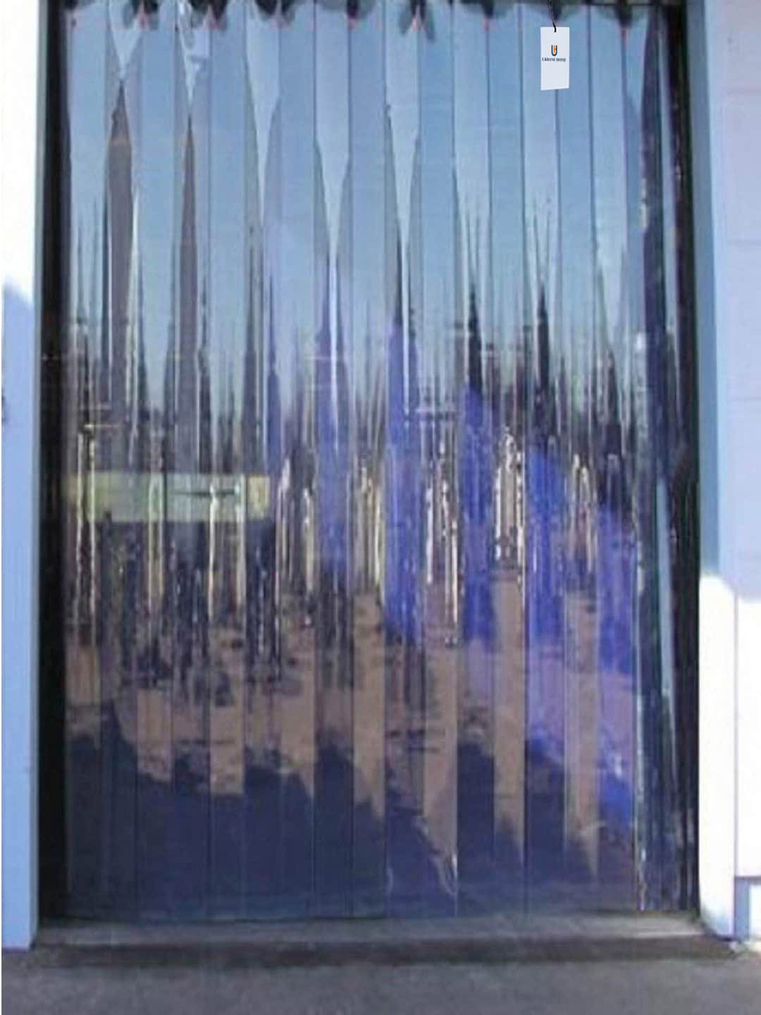 

Kuber Industries Transparent Water Proof Shower Curtain