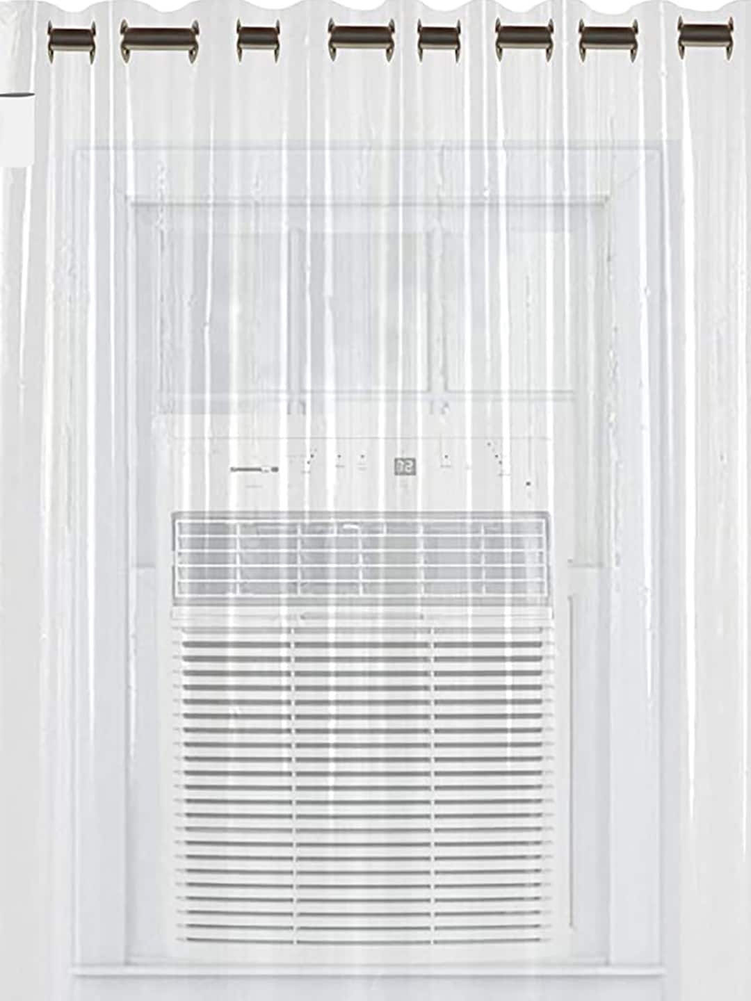 

Kuber Industries Transparent PVC Shower Curtain