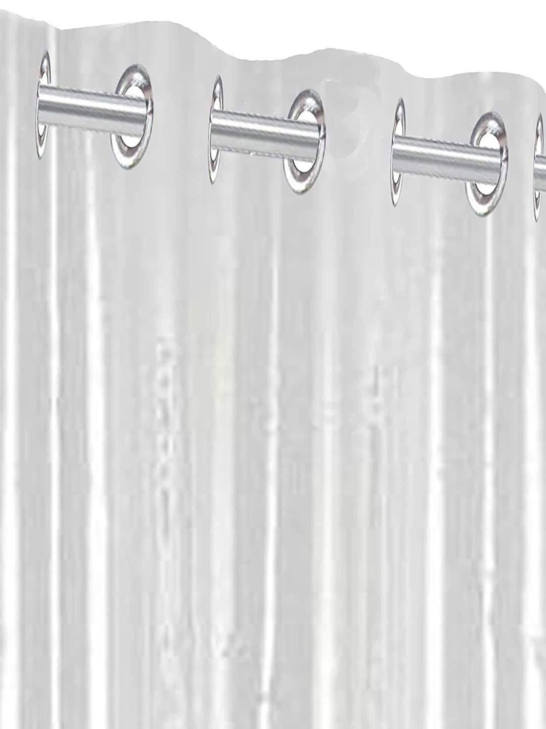 

Kuber Industries Transparent Sheer PVC AC Curtain