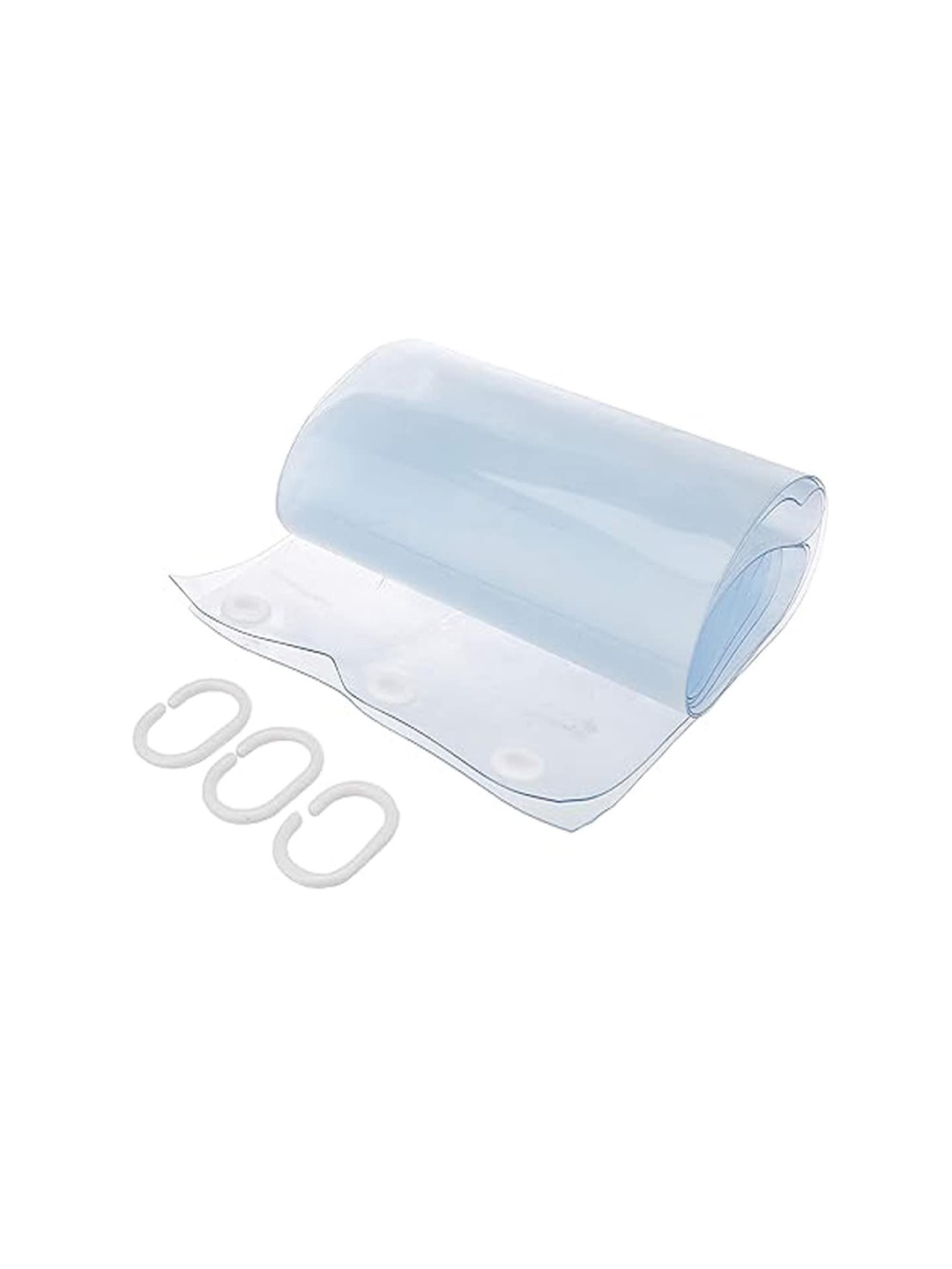 

Kuber Industries Transparent Sheer PVC AC Curtain