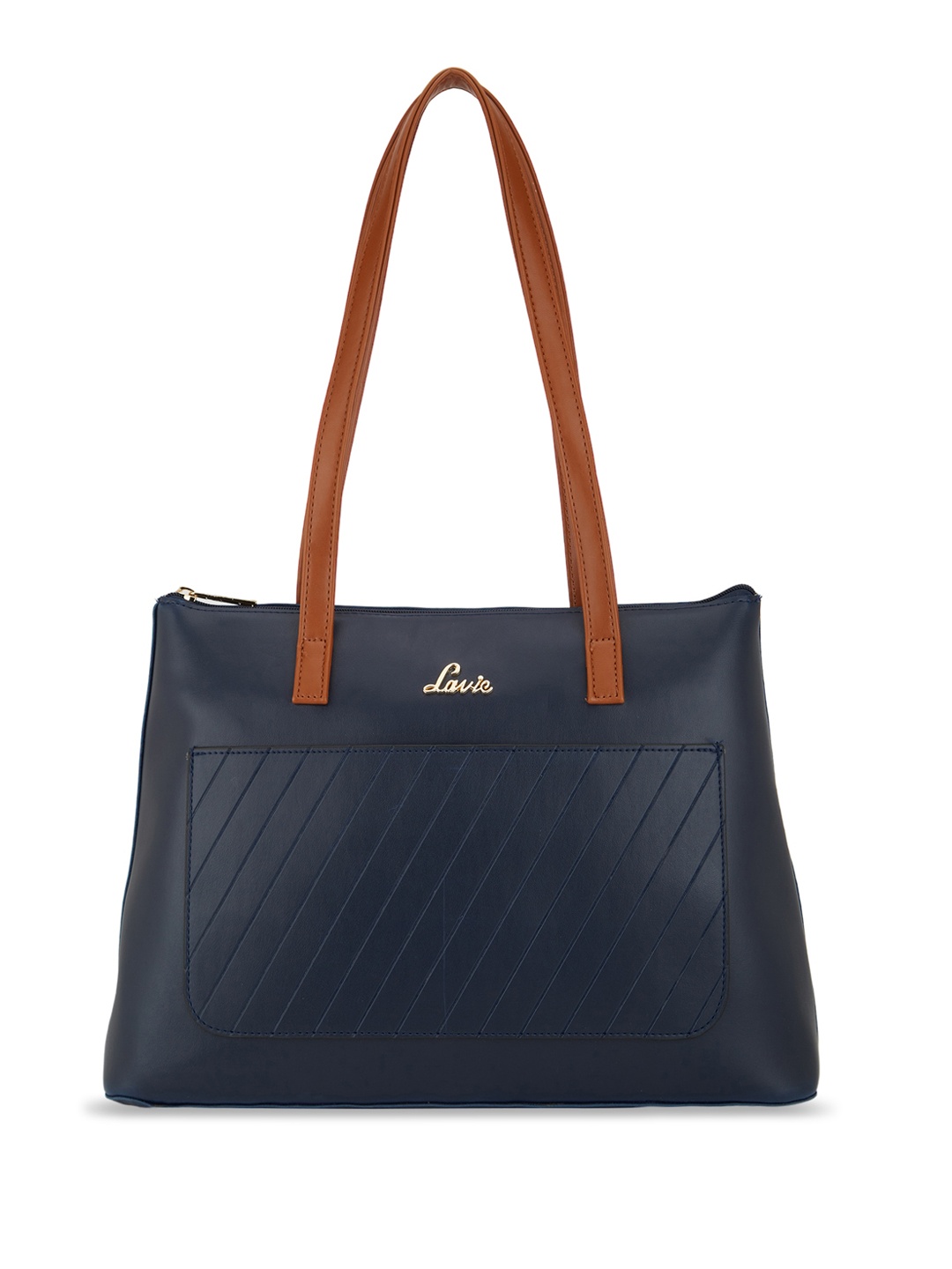 

Lavie Structured Shoulder Bag, Navy blue