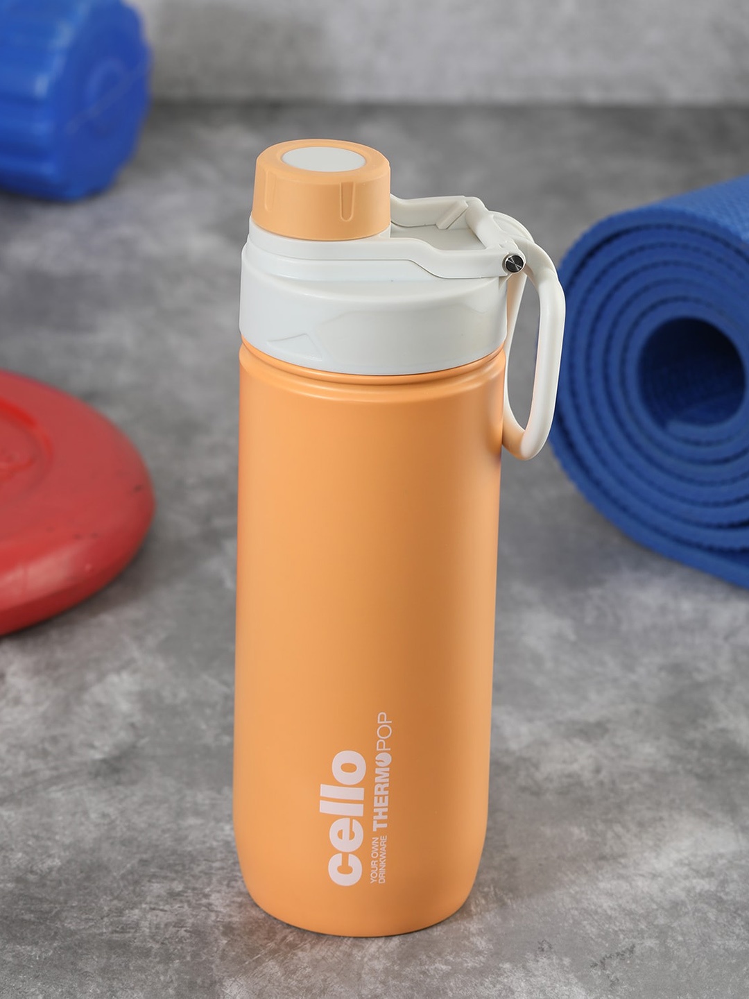 

Cello Kids Orange Pop Hot & Cold Stainless Steel Water Bottle - 600 ml