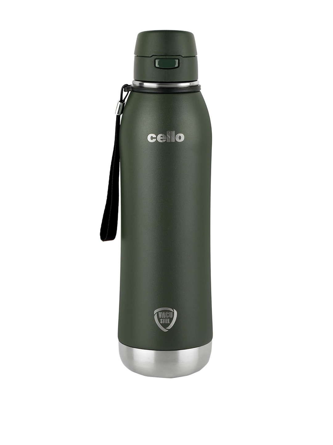 

Cello Duro Ace Green Stainless Steel Vacuum Insulated Flask - 900 ml