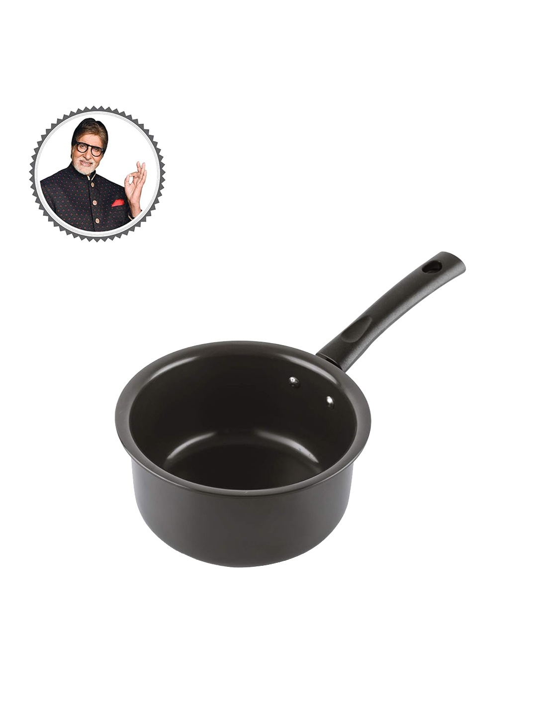 

Cello Hard Anodized Sauce Pan 1.5 litres, Black