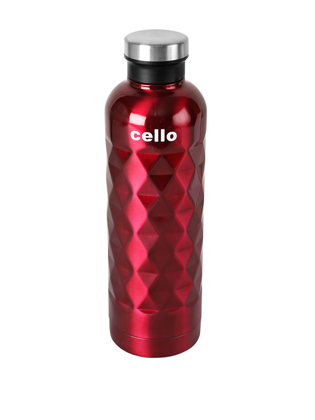 

Cello Invictus Red Stainless Steel Water Bottle - 900 ML