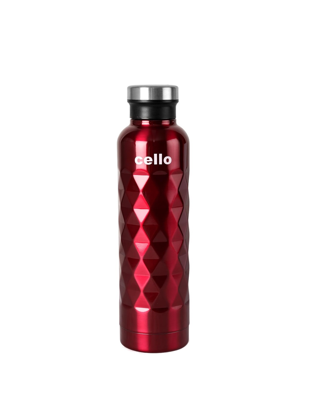 

Cello Invictus Red Stainless Steel Water Bottle- 700ml