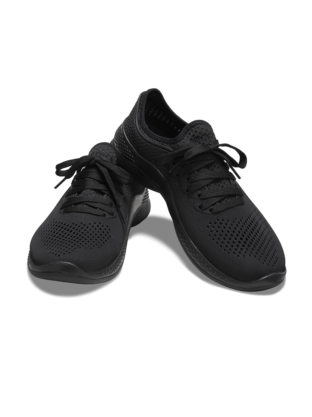

Crocs Men Perforated Sneakers, Black