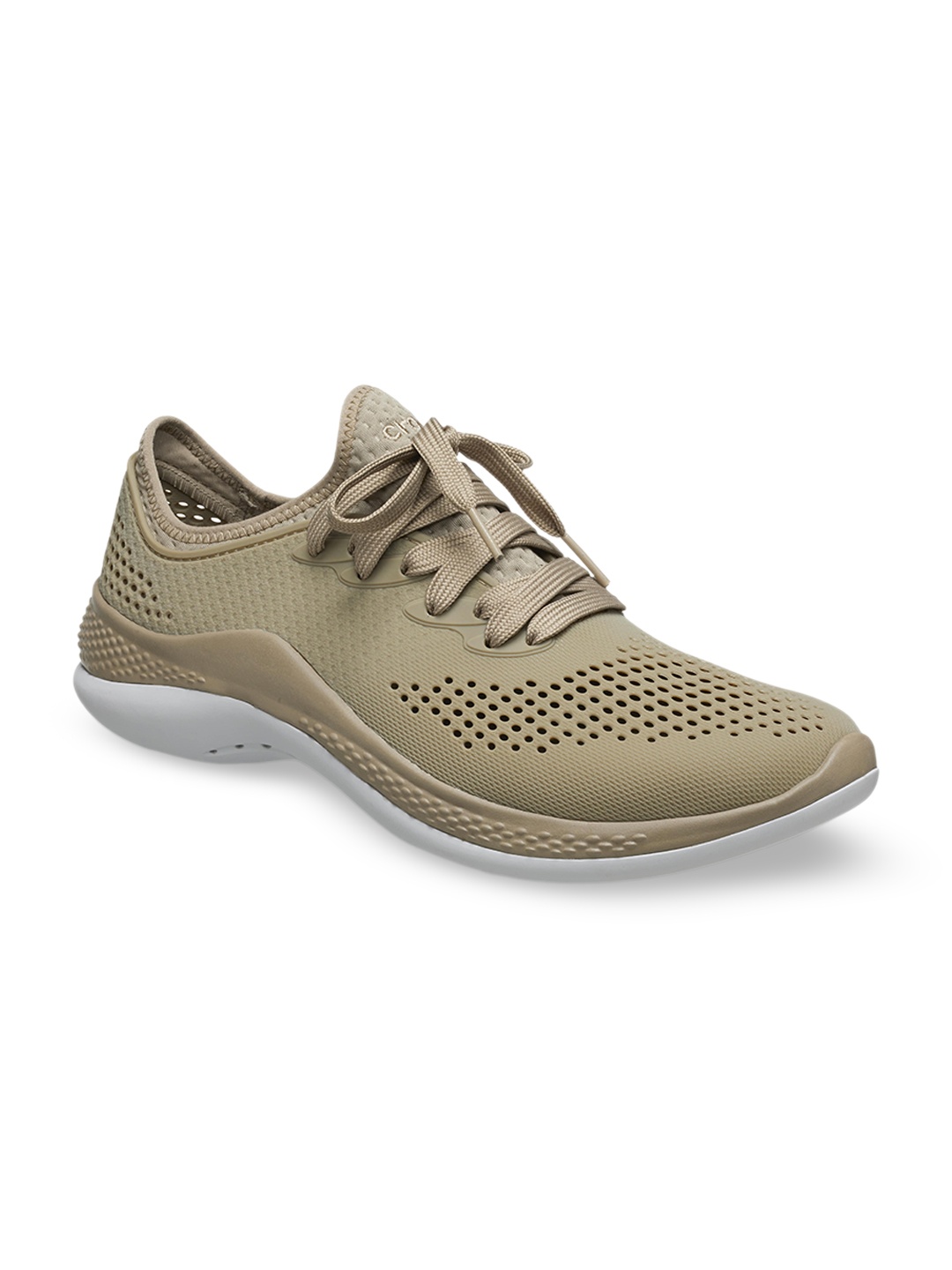 

Crocs Men Perforated Sneakers, Khaki