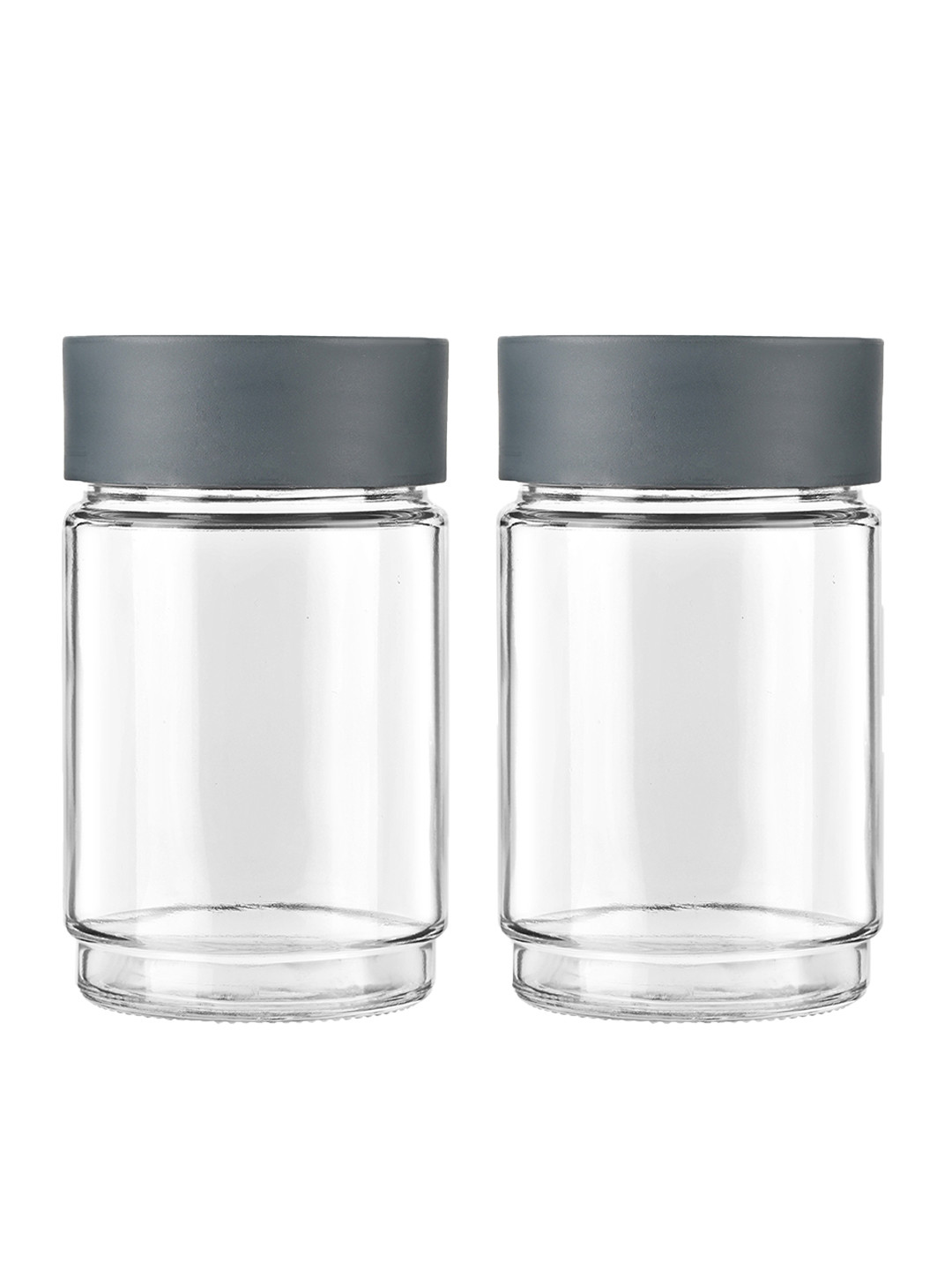 

Cello Modustack 2 Pieces Grey Glassy Storage Container- 750ml