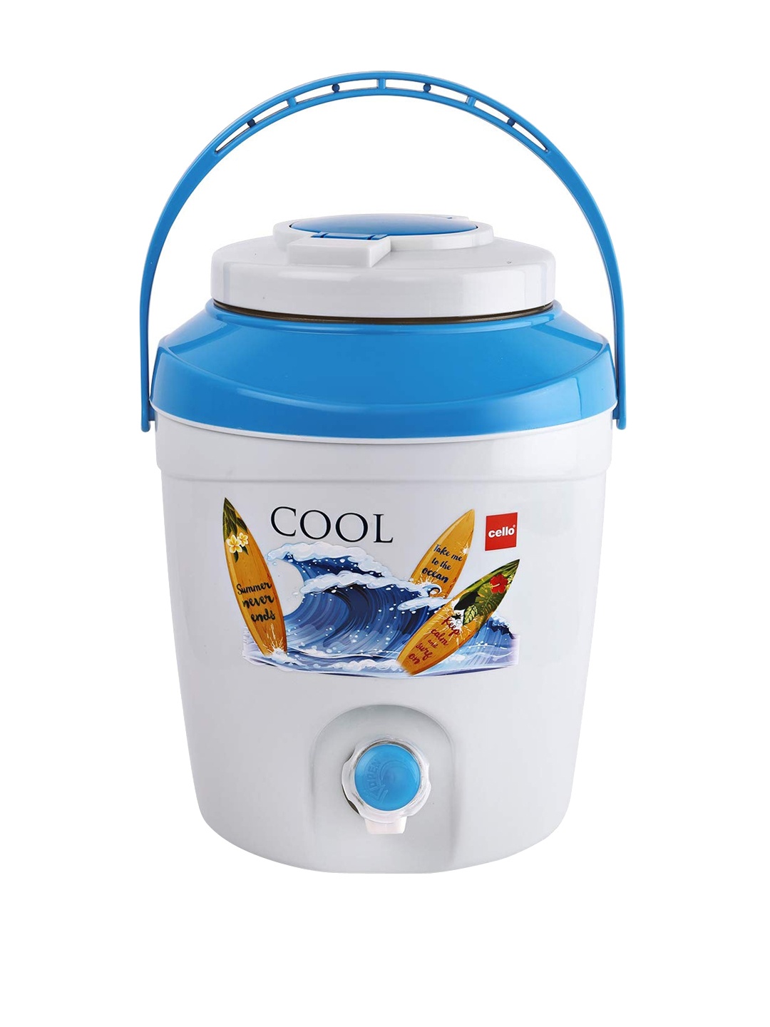 

Cello Atlas Blue Plastic Water Jug- 5 ltrs