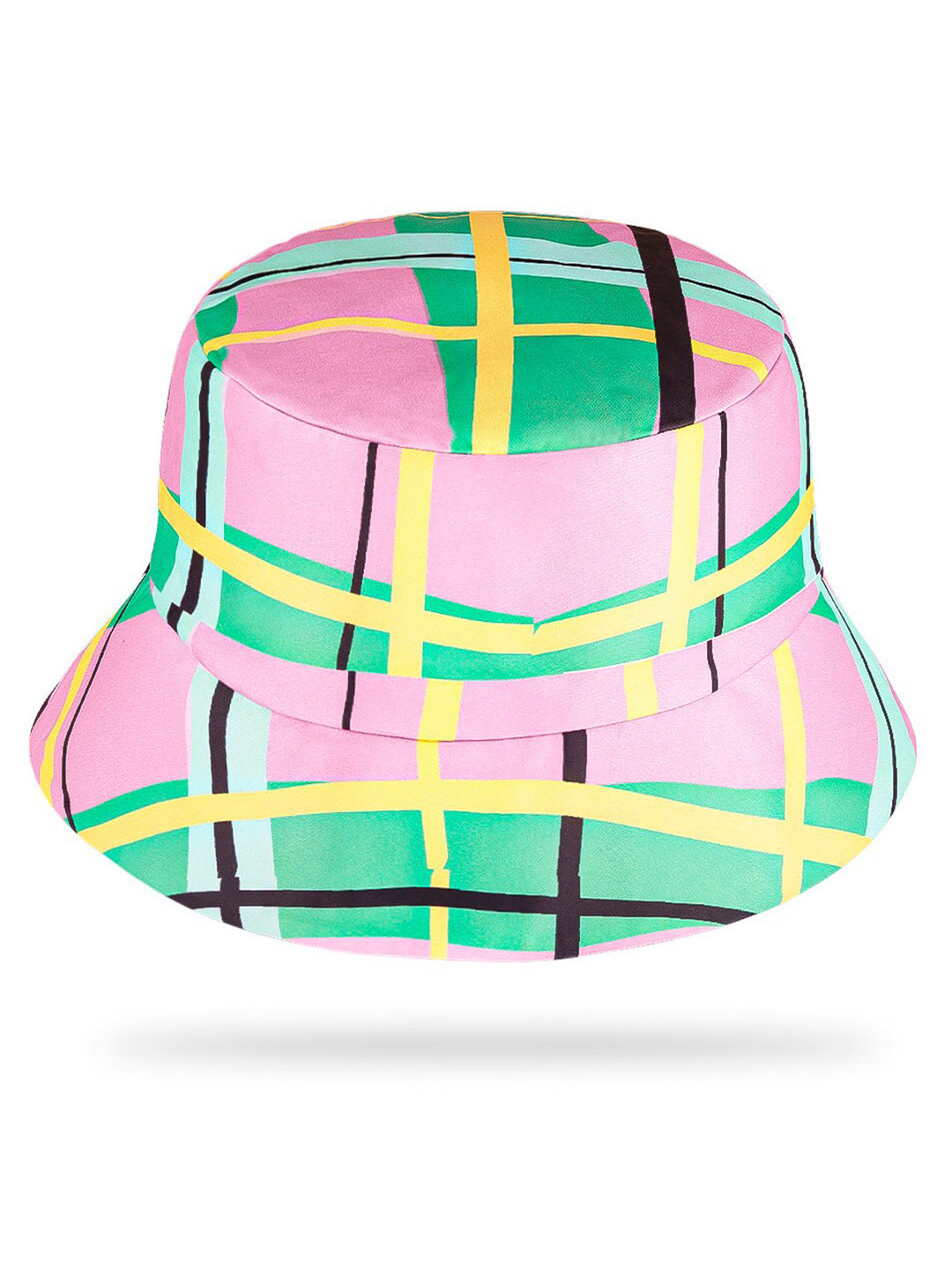 

HAIR DRAMA CO. HDC x Emily in Paris French Summer Satin Bucket Hat, Multi