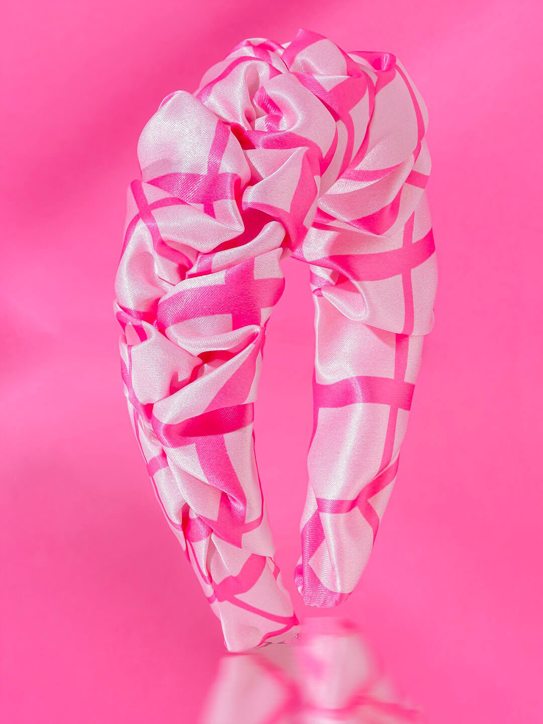 

HAIR DRAMA CO. Barbie Ruffle Hair Band, Pink
