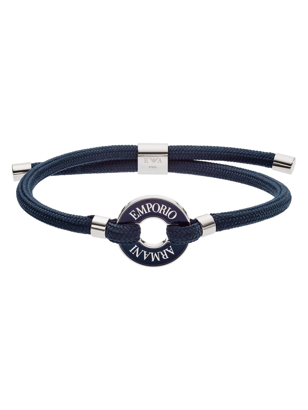 

Emporio Armani Men Elasticated Bracelet, Blue