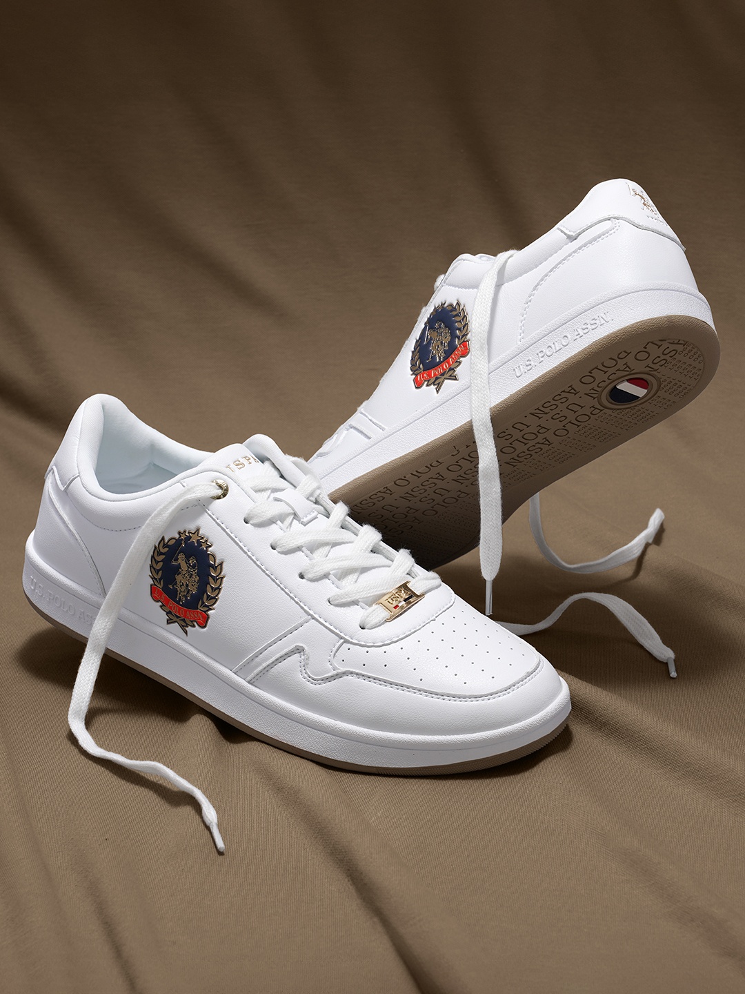 

U.S. Polo Assn. Men Lifan Retro Court Sneakers, White