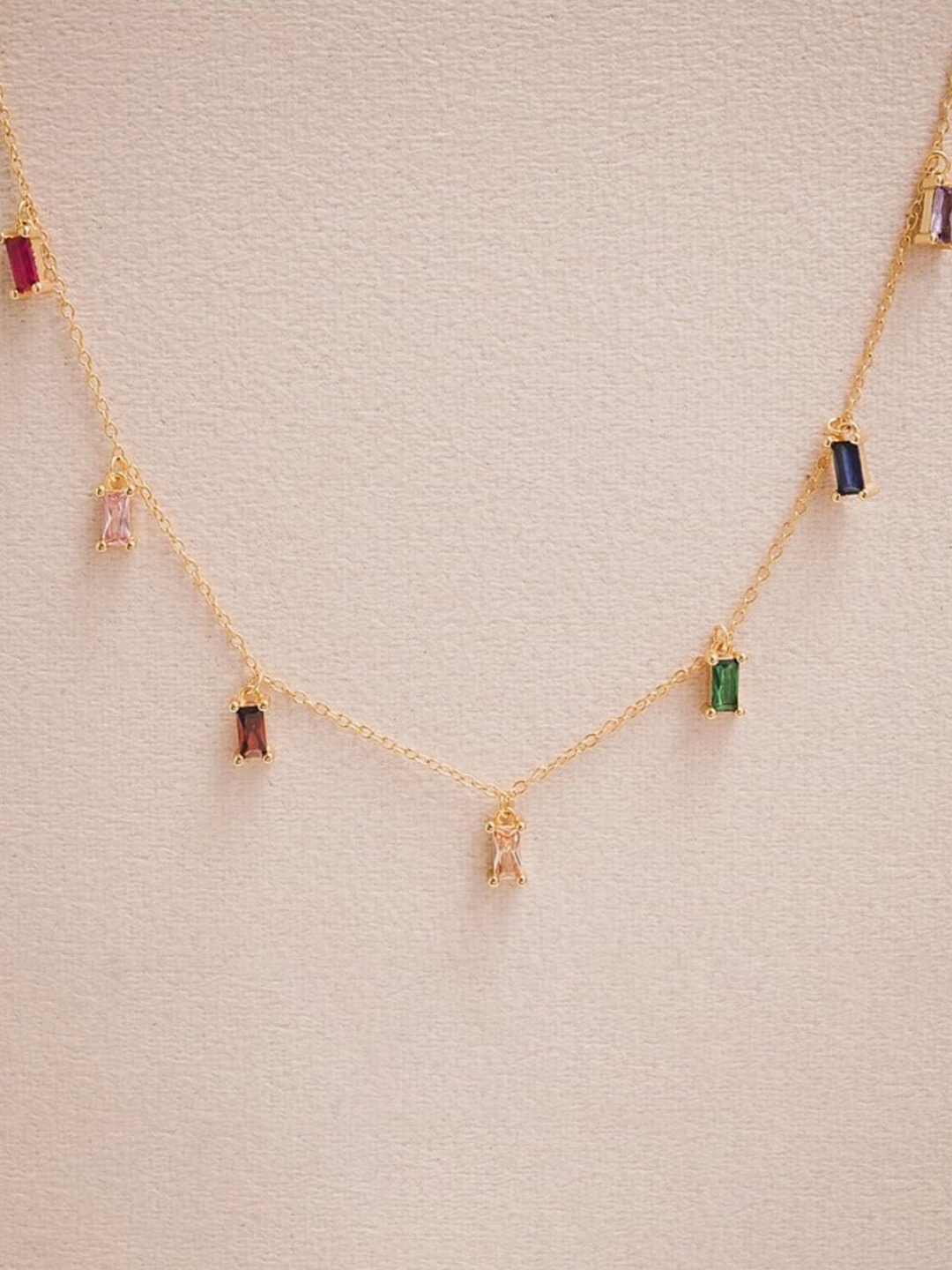 

KRYSTALZ Gold-Plated Choker Necklace