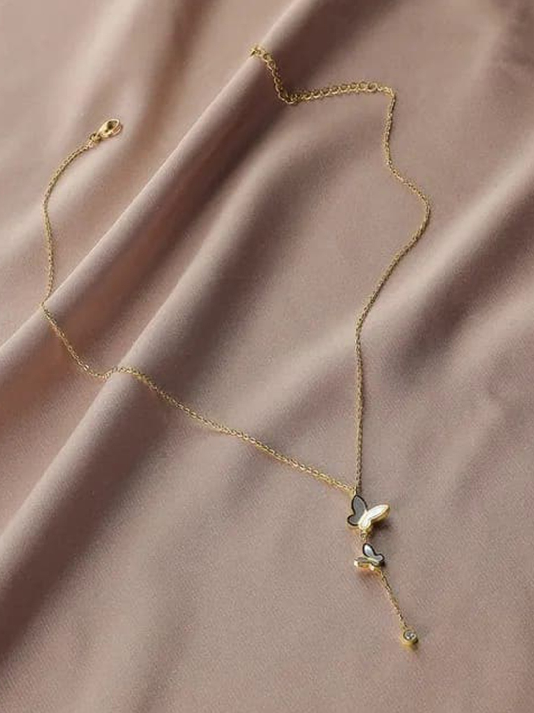 

KRYSTALZ Gold-Plated Stainless Steel Necklace