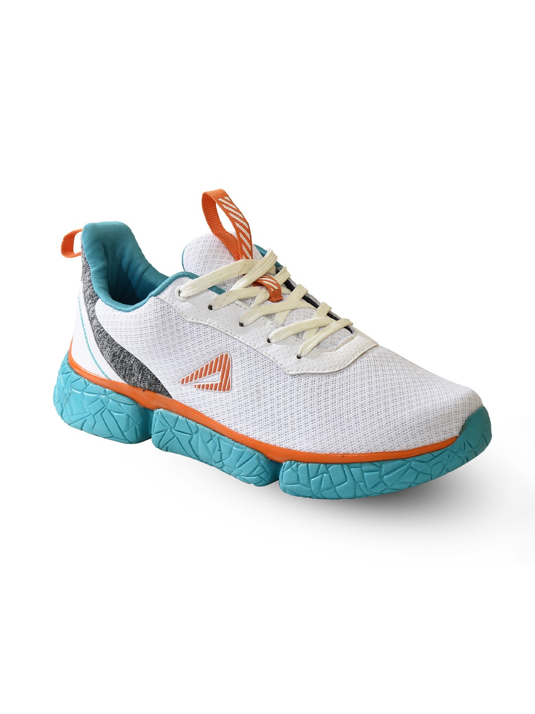 

IMPAKTO Men Mesh Running Shoes, White