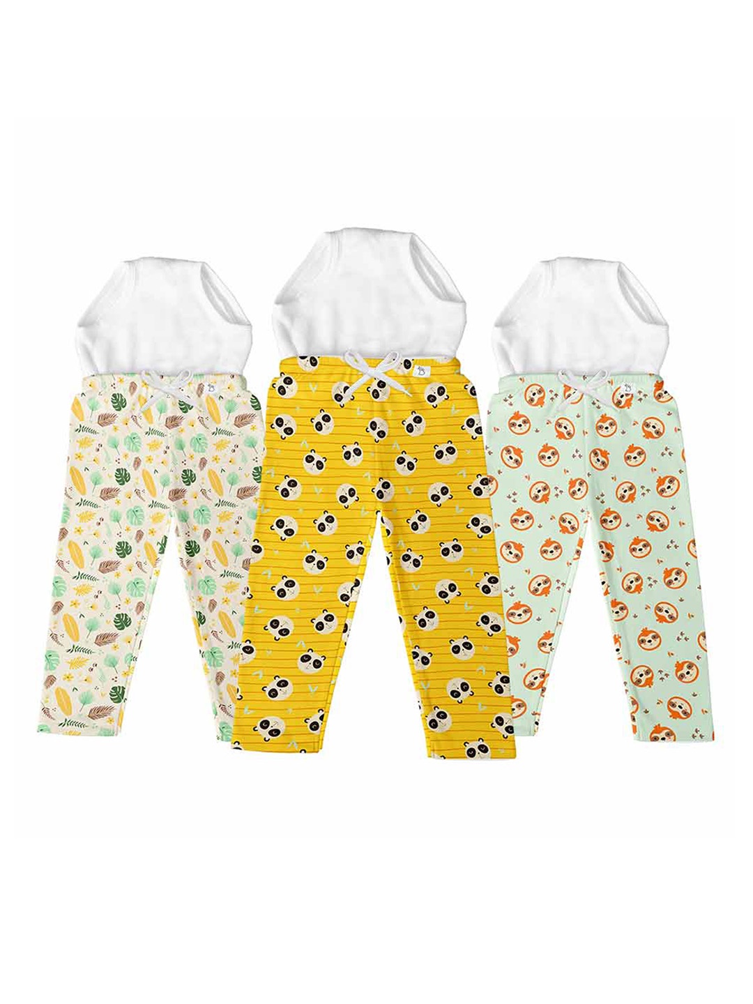 

SuperBottoms Kids Pack of 3 Printed Diaper Pants, Multi