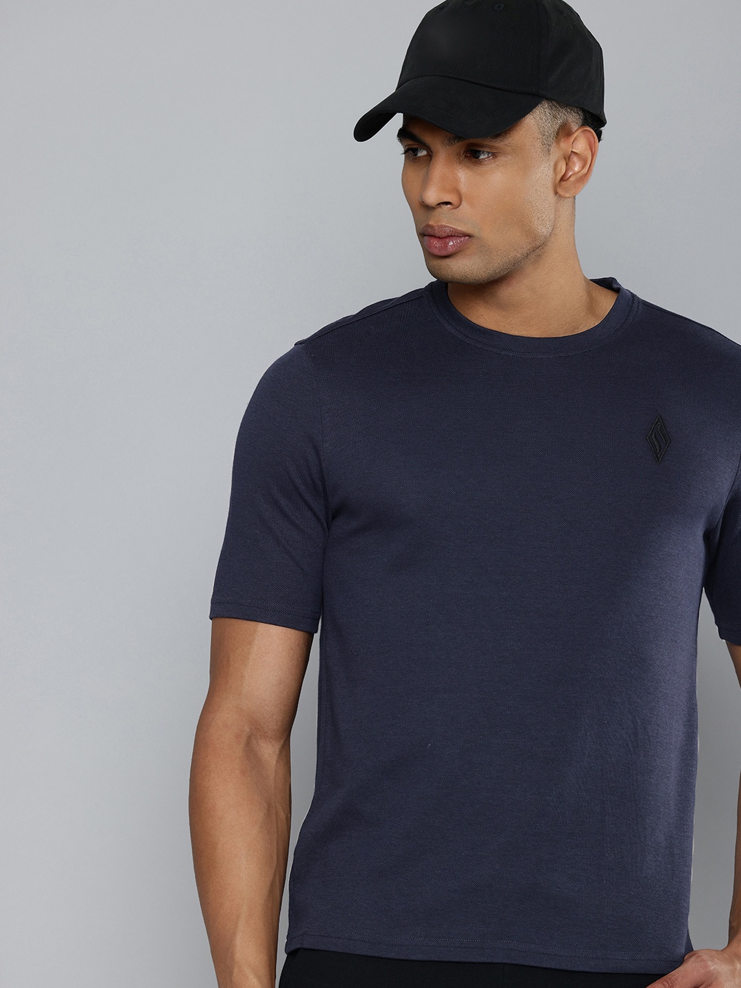 

Skechers GOKNIT PIQUE SS Round Neck T-shirt, Navy blue
