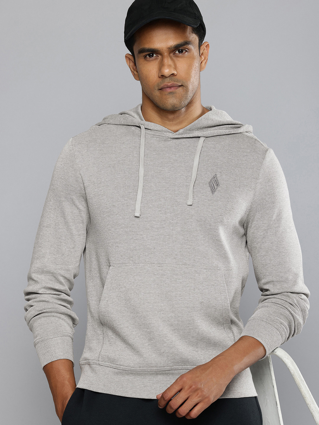 

Skechers GOKNIT PIQUE Outdoor Hooded Sweatshirt, Grey