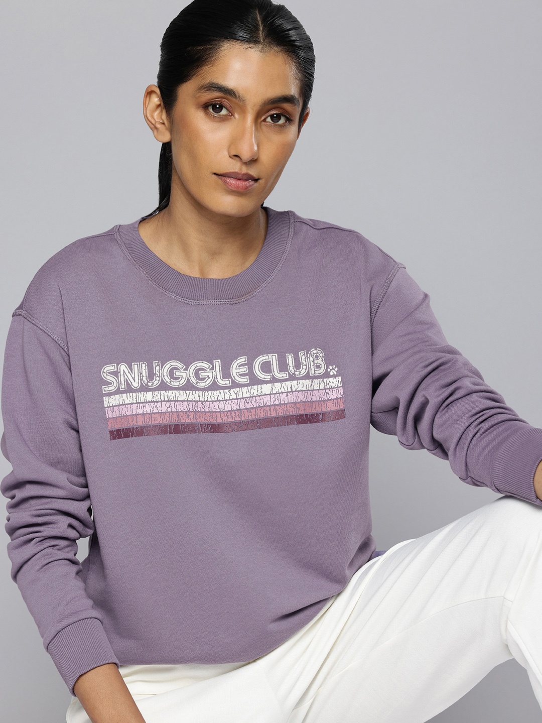 

Skechers Printed Outdoor Sweatshirt, Lavender