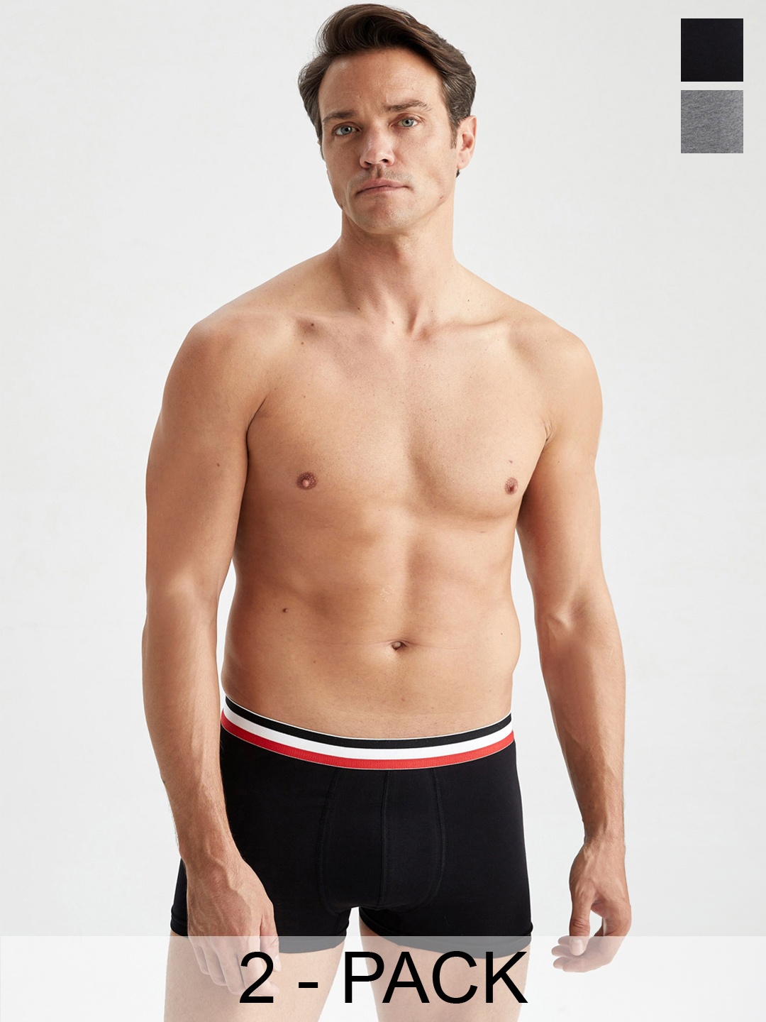 

DeFacto Pack Of 2 Short Trunks 231325114-BK27, Black