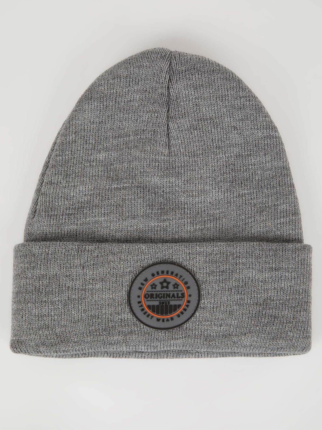 

DeFacto Men Acrylic Beanie, Grey