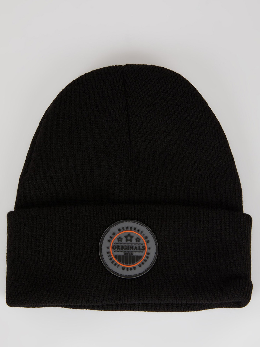 

DeFacto Men Acrylic Beanie, Black