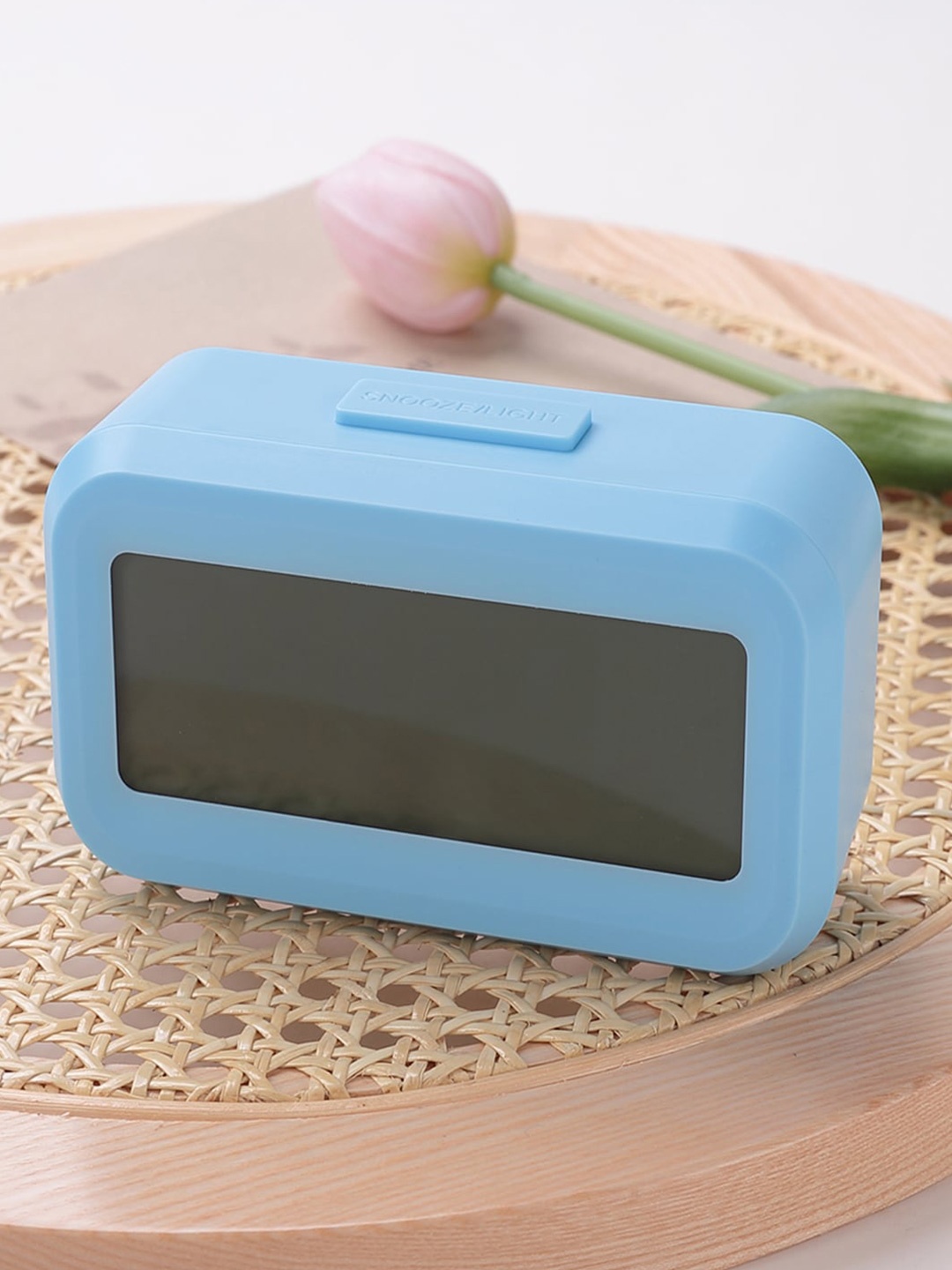 

Kuber Industries Blue Contemporary Alarm Clock