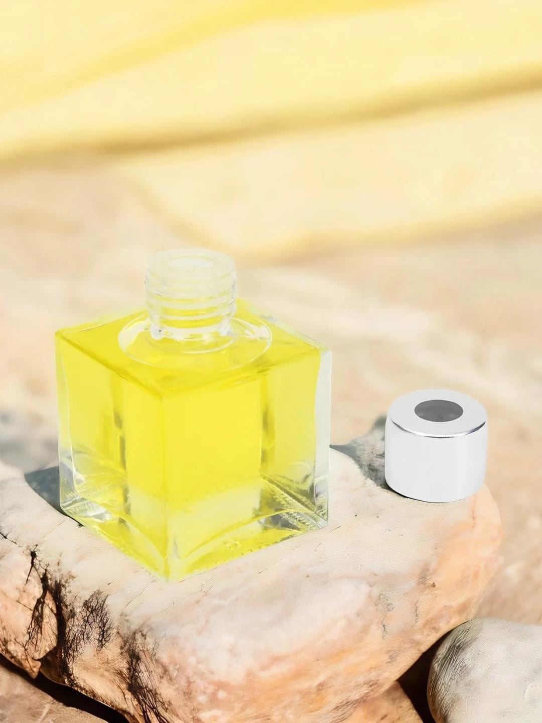 

Athome by Nilkamal Lemon Sorbet & Reed Diffuser -50 ml, Yellow