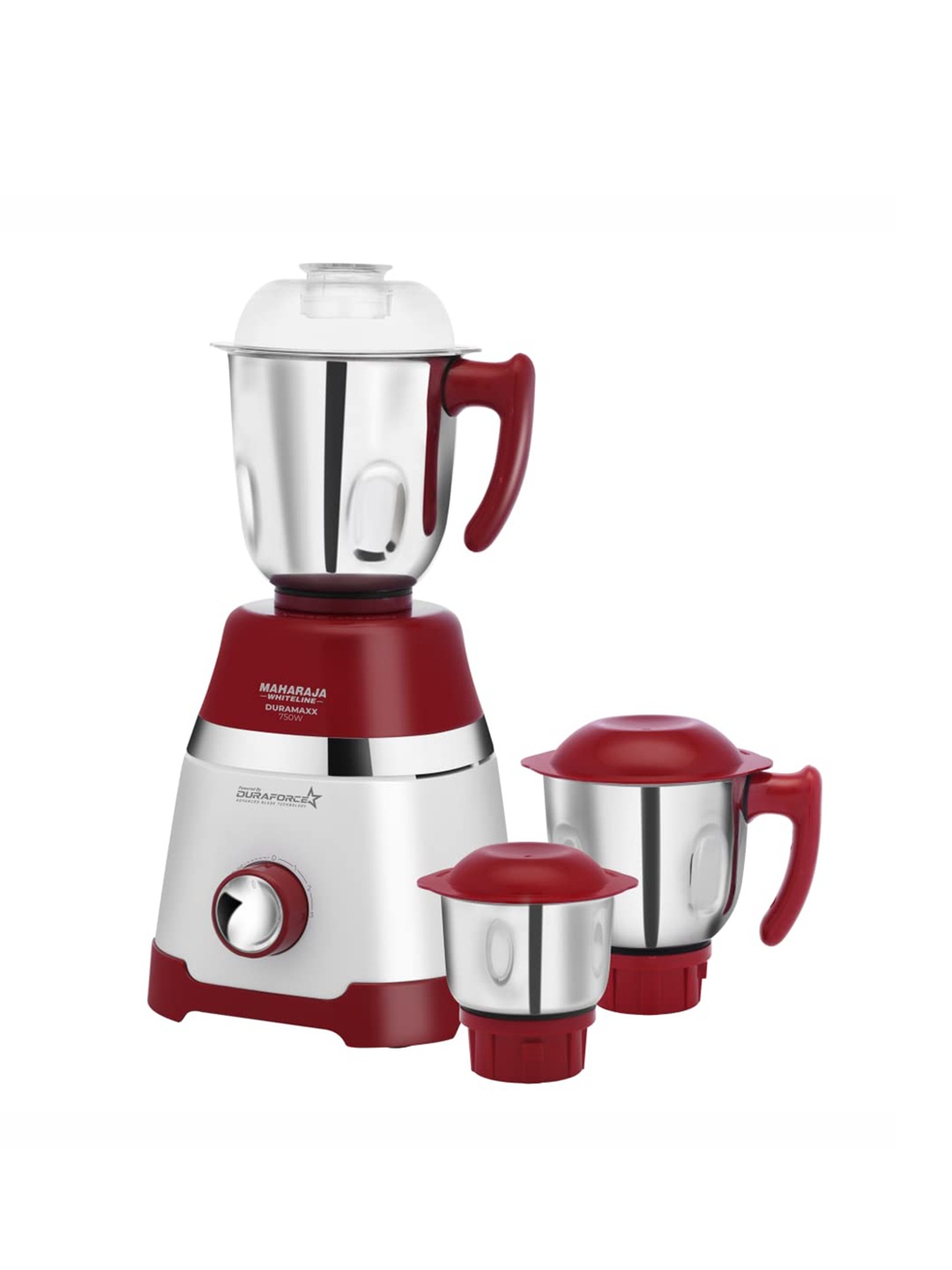 

MAHARAJA WHITELINE Red DuraMaxx MX-242 2750W Juicer Mixer Grinder With 3 Jars