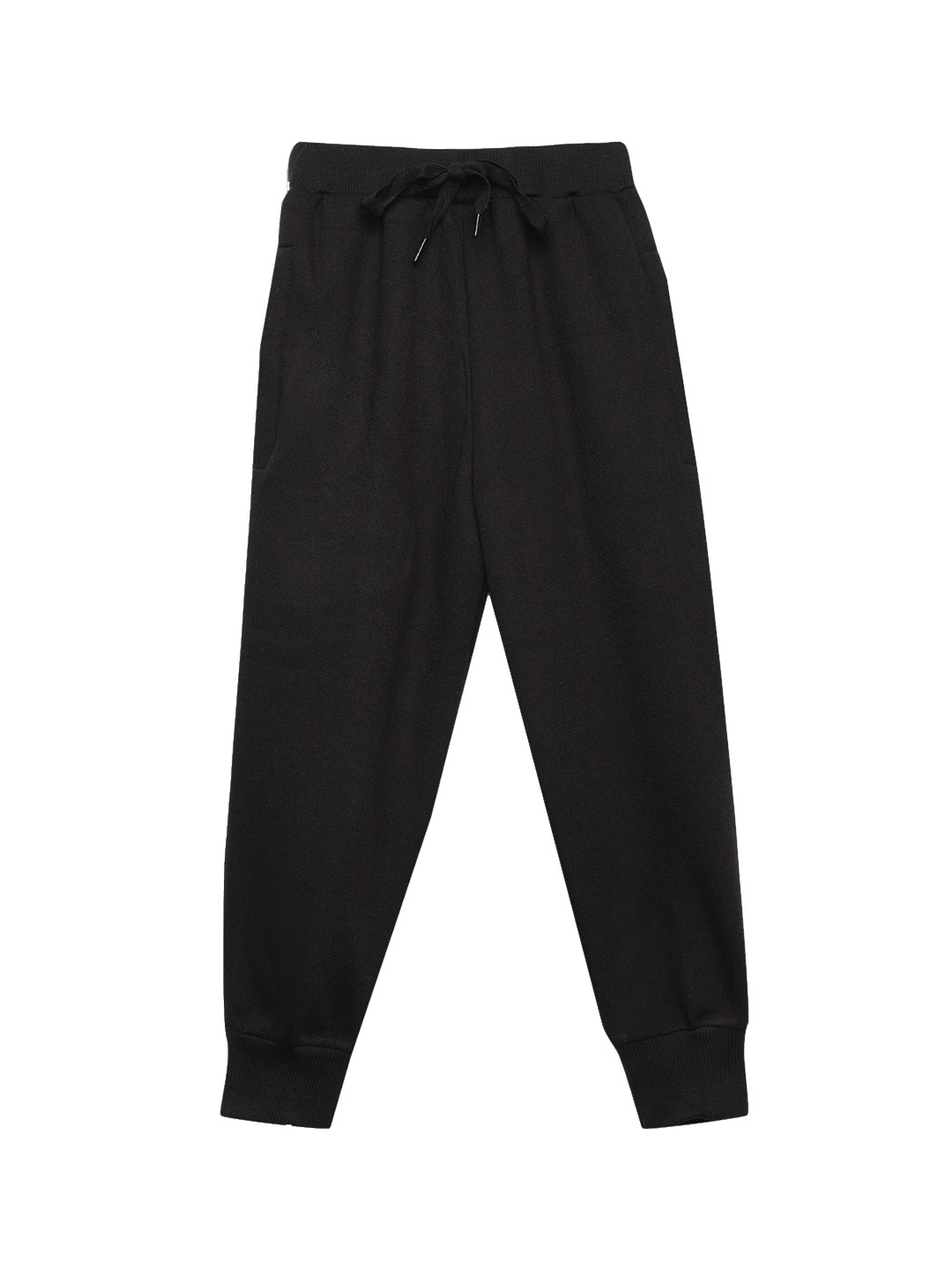 

VIMAL JONNEY Kids Mid-Rise Joggers, Black